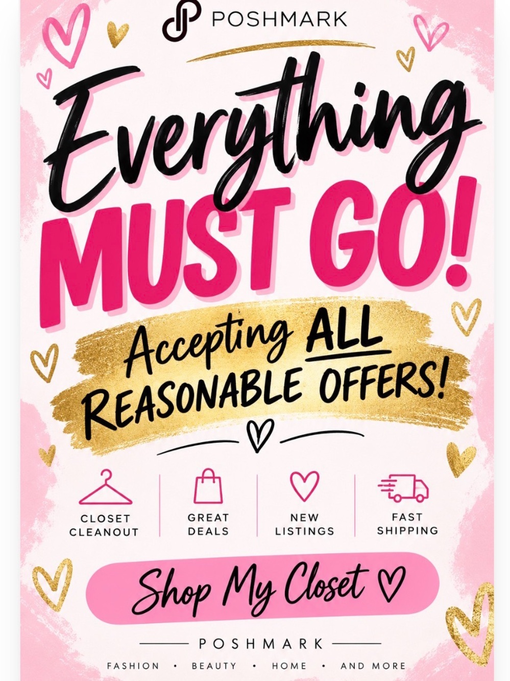 Make an Offer! Everything must go!